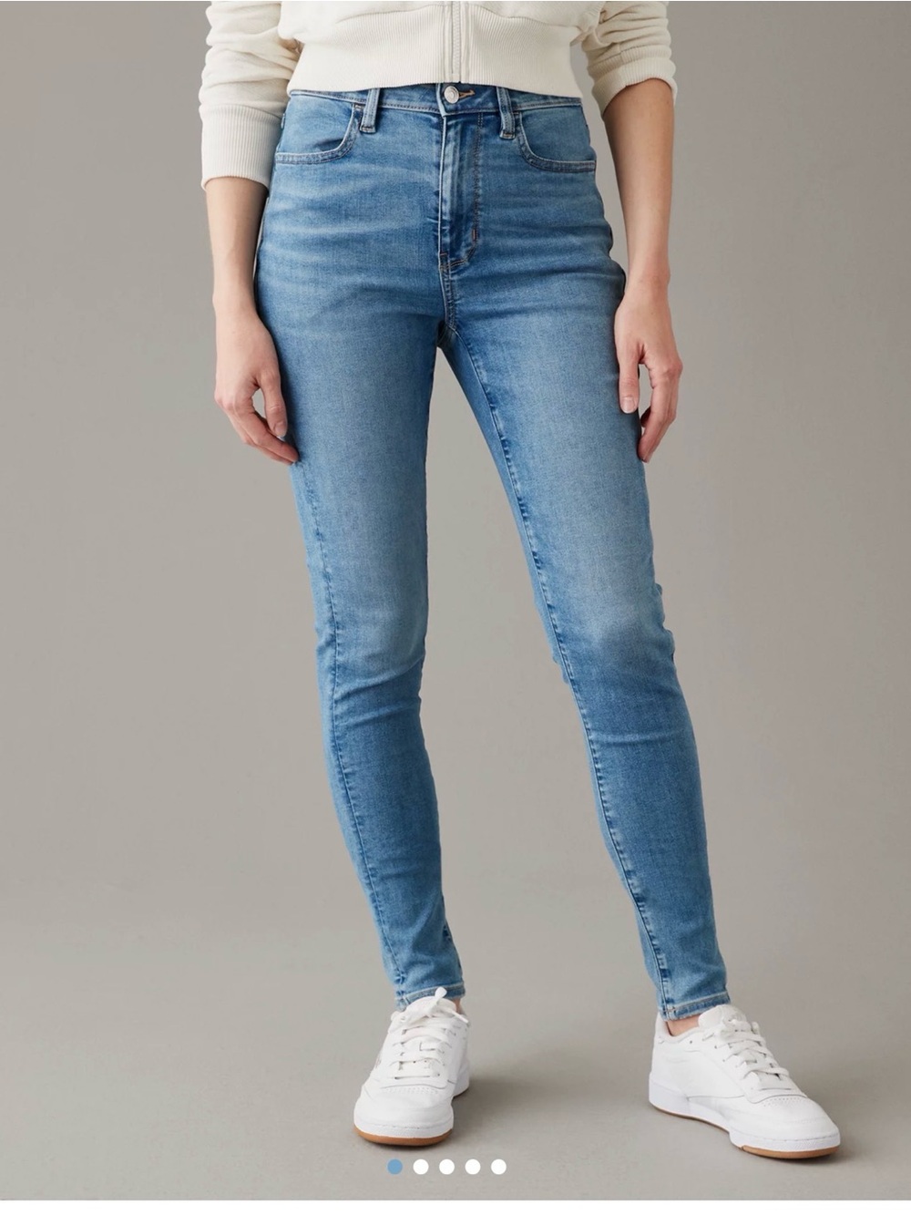 American Eagle Next Level Super High-Waisted Jegging Size 10; 30W - Picture 1 of 5